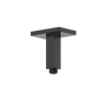 SQUARE 4" CEILING MOUNTED SHOWER ARM WITH SQUARE TUBE