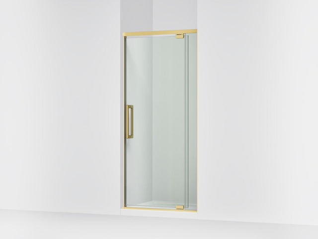Statement™ 32"-36" W x 76" H pivot shower door with 5/16"-thick Crystal Clear glass