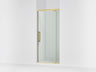 Statement™ 32"-36" W x 76" H pivot shower door with 5/16"-thick Crystal Clear glass