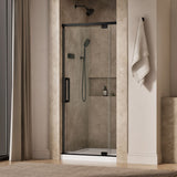 Statement™ 32"-36" W x 76" H pivot shower door with 5/16"-thick Crystal Clear glass