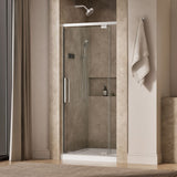 Statement™ 32"-36" W x 76" H pivot shower door with 5/16"-thick Crystal Clear glass