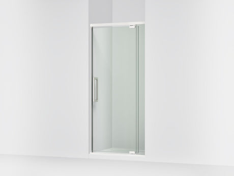 Statement™ 32"-36" W x 76" H pivot shower door with 5/16"-thick Crystal Clear glass
