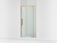 Statement™ 36"-42" W x 76" H pivot shower door with 5/16"-thick Crystal Clear glass