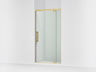 Statement™ 36"-42" W x 76" H pivot shower door with 5/16"-thick Crystal Clear glass