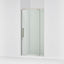 Statement™ 36"-42" W x 76" H pivot shower door with 5/16"-thick Crystal Clear glass