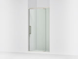 Statement™ 36"-42" W x 76" H pivot shower door with 5/16"-thick Crystal Clear glass