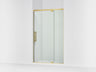 Statement™ 42"-48" W x 76" H pivot shower door with 5/16"-thick Crystal Clear glass