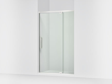 Statement™ 42"-48" W x 76" H pivot shower door with 5/16"-thick Crystal Clear glass