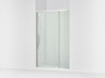 Statement™ 42"-48" W x 76" H pivot shower door with 5/16"-thick Crystal Clear glass
