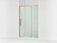 Statement™ 48"-54" W x 76" H pivot shower door with 5/16"-thick Crystal Clear glass