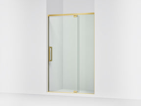 Statement™ 48"-54" W x 76" H pivot shower door with 5/16"-thick Crystal Clear glass