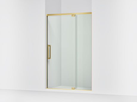 Statement™ 48"-54" W x 76" H pivot shower door with 5/16"-thick Crystal Clear glass