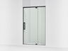 Statement™ 48"-54" W x 76" H pivot shower door with 5/16"-thick Crystal Clear glass