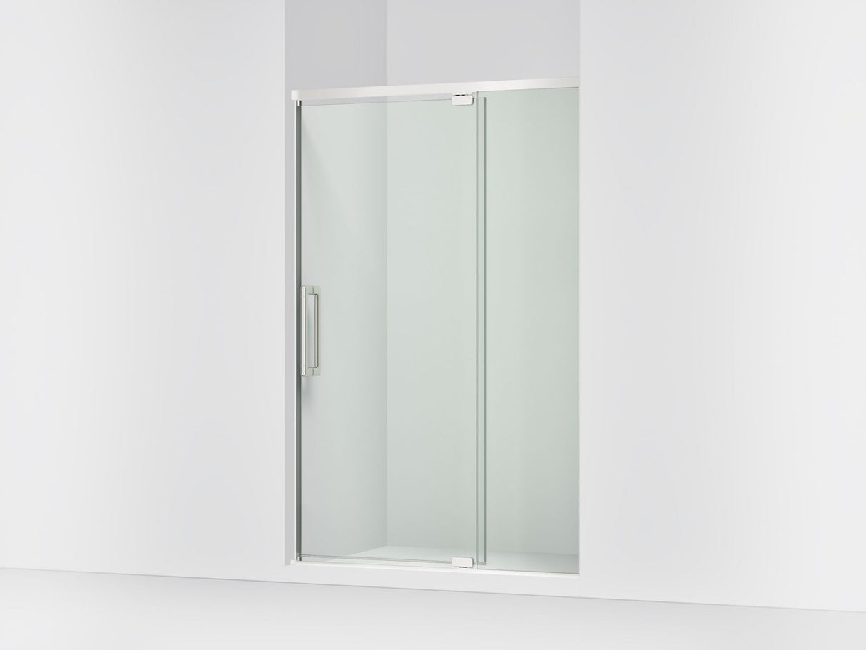 Statement™ 48"-54" W x 76" H pivot shower door with 5/16"-thick Crystal Clear glass