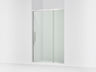 Statement™ 48"-54" W x 76" H pivot shower door with 5/16"-thick Crystal Clear glass