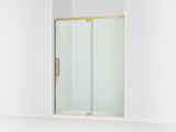 Statement™ 54"-60" W x 76" H pivot shower door with 5/16"-thick Crystal Clear glass