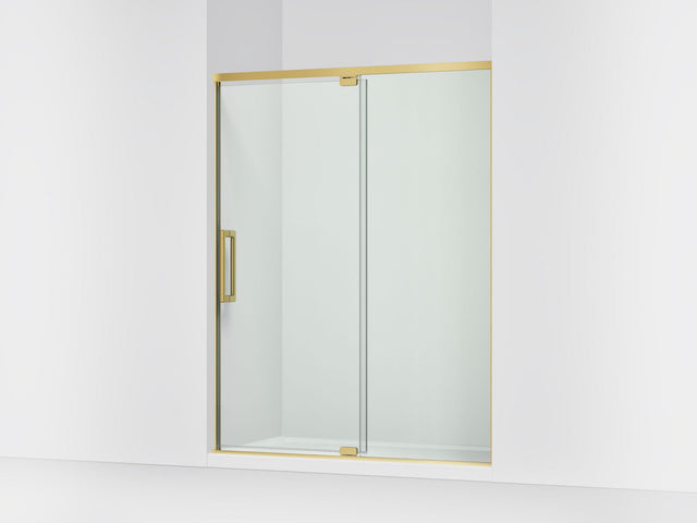 Statement™ 54"-60" W x 76" H pivot shower door with 5/16"-thick Crystal Clear glass
