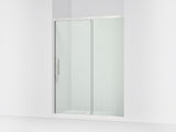Statement™ 54"-60" W x 76" H pivot shower door with 5/16"-thick Crystal Clear glass