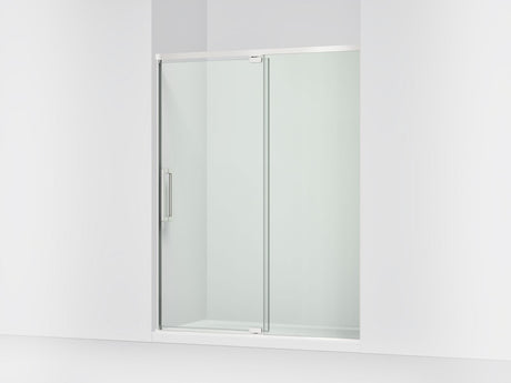 Statement™ 54"-60" W x 76" H pivot shower door with 5/16"-thick Crystal Clear glass