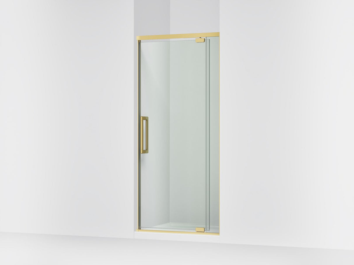 Statement™ 32"-36" W x 76" H pivot shower door with 5/16"-thick Crystal Clear glass