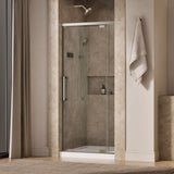 Statement™ 32"-36" W x 76" H pivot shower door with 5/16"-thick Crystal Clear glass