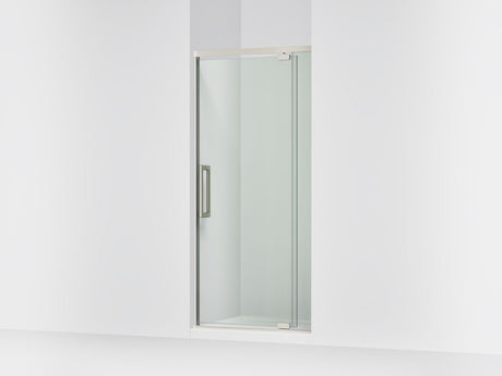 Statement™ 32"-36" W x 76" H pivot shower door with 5/16"-thick Crystal Clear glass