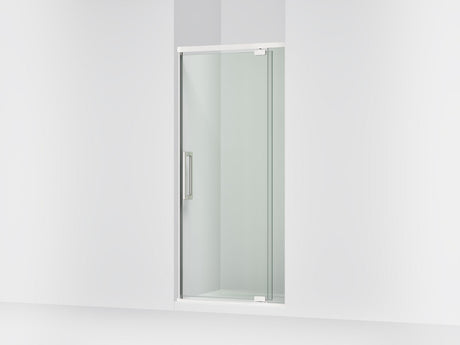 Statement™ 32"-36" W x 76" H pivot shower door with 5/16"-thick Crystal Clear glass