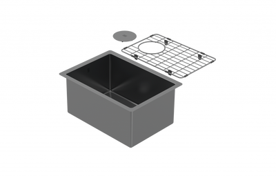 Cayman 13" Bar Sink - Undermount, 16 Gauge, R10 (Inc. Grid & Drain Cover)