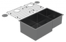 Cayman 31" 60/40 Double Sink - Undermount, 16 Gauge, R10 (Inc. Grids & Drain Covers)