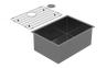 Cayman 25" Single Sink - Undermount, 16 Gauge, R10 (Inc. BP Grid & Waste Cover)
