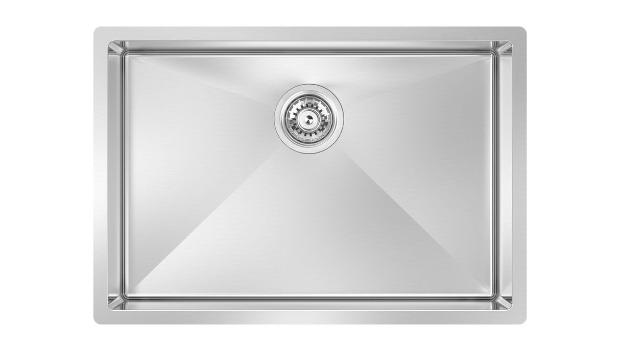 Cayman Kit 26" Single Sink - Undermount, 16 Gauge, R10 (Inc. Grid & Drain Cover)