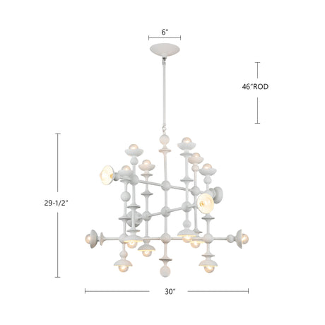 Alora Cadence 29-in Chandelier