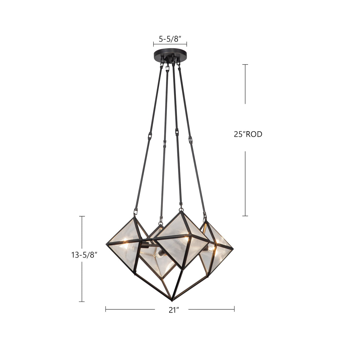 Alora Cairo 21-in Chandelier