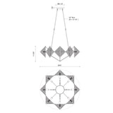 Alora Cairo 30-in Chandelier