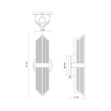 Alora Cairo 15-in Wall/Vanity Light