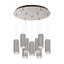 Kuzco Cameo 3-in 9 Head Multi Pendant