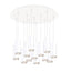 Kuzco Cameo 3-in 13 Head Multi Pendant