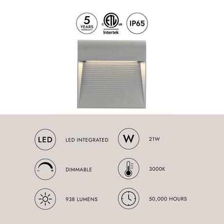 Kuzco Casa 7-in Exterior Wall Sconce