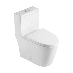 Cavalia White Artivea Toilet top flush