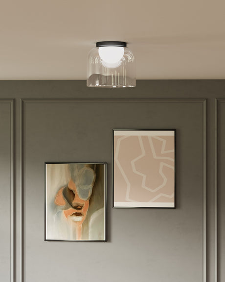 Kuzco Cedar 8-in Flush Mount