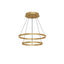 Kuzco Cerchio 24-in 2 Layer Chandelier