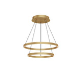 Kuzco Cerchio 24-in 2 Layer Chandelier