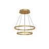 Kuzco Cerchio 24-in 2 Layer Chandelier