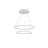 Kuzco Cerchio 24-in 2 Layer Chandelier
