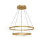 Kuzco Cerchio 32-in 2 Layer Chandelier