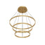 Kuzco Cerchio 32-in 3 Layer Chandelier