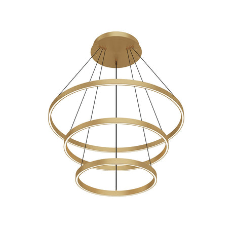Kuzco Cerchio 32-in 3 Layer Chandelier