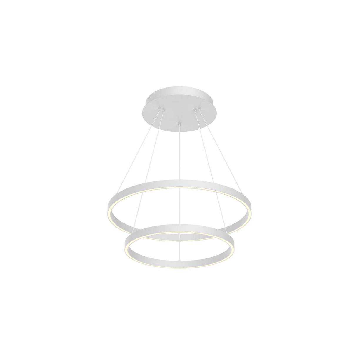 Kuzco Cerchio 24-in 2 Layer Up/Down Chandelier