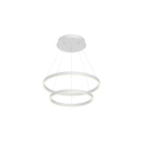 Kuzco Cerchio 24-in 2 Layer Up/Down Chandelier