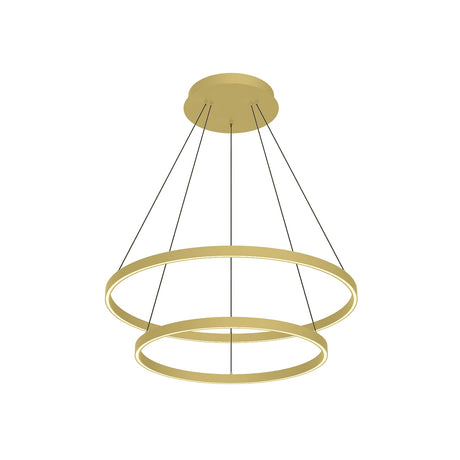 Kuzco Cerchio 32-in 2 Layer Up/Down Chandelier